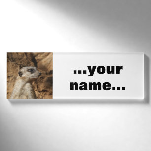 Erdmännchen 029 namenschild
