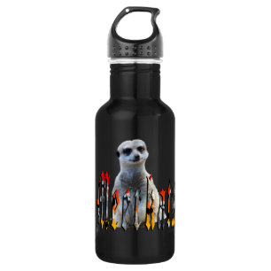 "Erdmännchen: Stolz hinter dem Namen" Trinkflasche