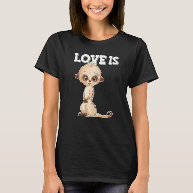 Erdmännchen T-Shirt (Vorderseite)