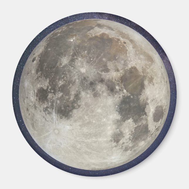 Erdmond Magnet (Vorne)