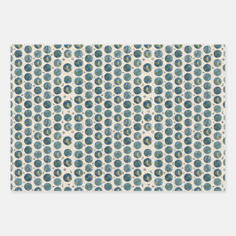 Erdmuster Geschenkpapier Set