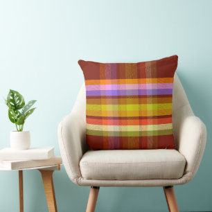 Erdmuster Plaid DF Kissen