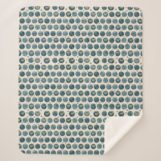 Erdmuster Sherpadecke (Vorderseite)