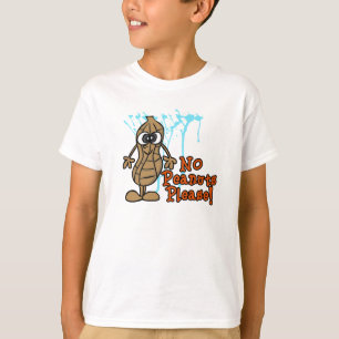 Erdnuss-Allergie-Alarm-T - Shirt für Kinder