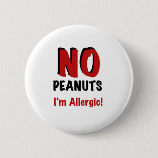 Erdnuss-Allergie Button
