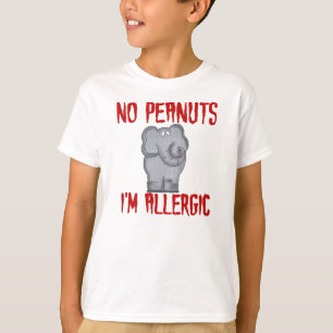 Erdnuss-Allergie-Elefant T-Shirt