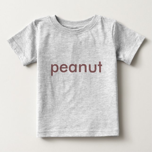 Erdnuss Baby T-shirt (Vorderseite)