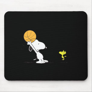 Erdnuss-Basketball-T-Shirt Mousepad