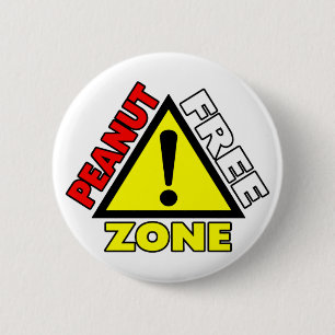 Erdnuss-Freihafengebiet (Erdnuss-Allergie) Button