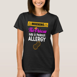 Erdnuss Lebensmittelallergie Aufklärung Monat Aqua T-Shirt