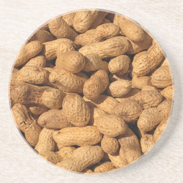 Erdnuss Sandstein Untersetzer (Vorne)