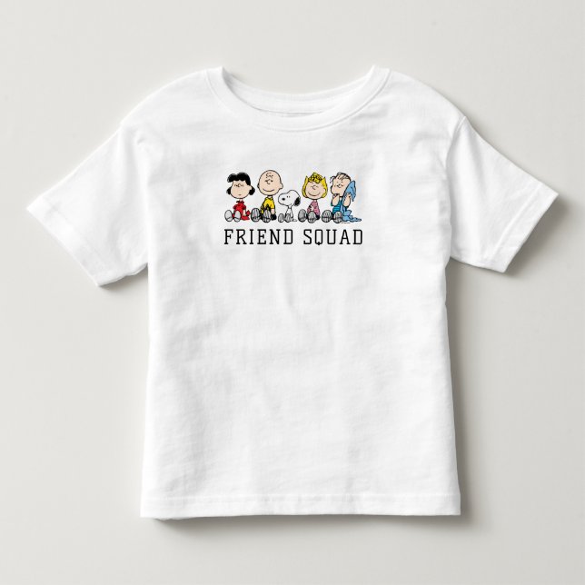 Erdnussbande zusammensitzen kleinkind t-shirt (Vorderseite)