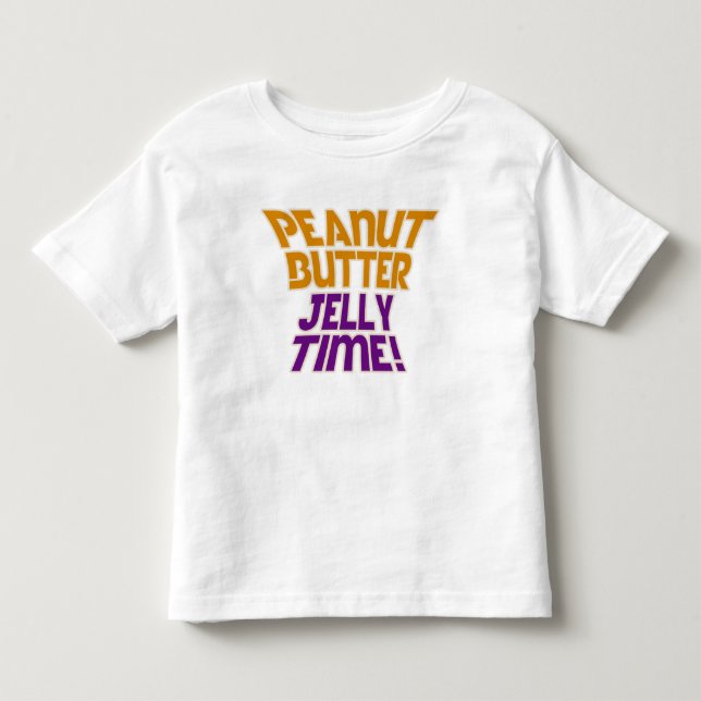 Erdnussbutter-Gelee Kleinkind T-shirt (Vorderseite)