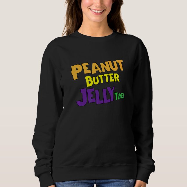 Erdnussbutter-Gelee-Zeit Cool Sweatshirt (Vorderseite)
