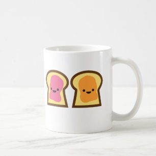 Erdnussbutter-Gelee-Zeit! Kaffeetasse