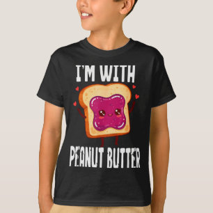 Erdnussbutter-Jelly-Passende-Paare-Halloween-Spaß T-Shirt