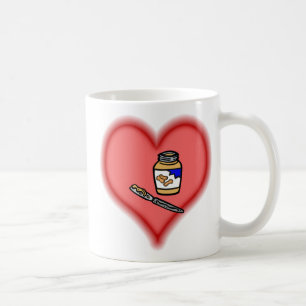Erdnussbutter Kaffeetasse