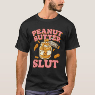 Erdnussbutter Lustige Erdnussbutterliebhaber Bekle T-Shirt