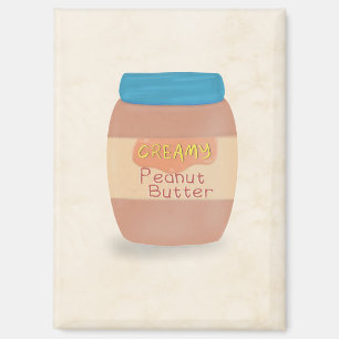 Erdnussbutter Magnet