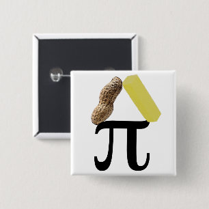 Erdnussbutter-Pi-Knopf Button