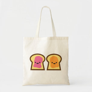 Erdnussbutter-u. Gelee-Toast-Freund-Taschen-Tasche Tragetasche