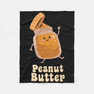 Erdnussbutter und Gelee, die ein paar Halloween-Fi Fleecedecke