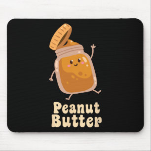 Erdnussbutter und Gelee, die ein paar Halloween-Fi Mousepad