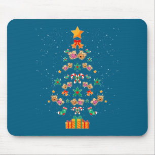 Erdnussbutter Und Gelee Pb & J Weihnachtsbaum Mousepad