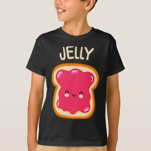 Erdnussbutter und Gelee Zwillings-Beste-Freunde-Ma T-Shirt