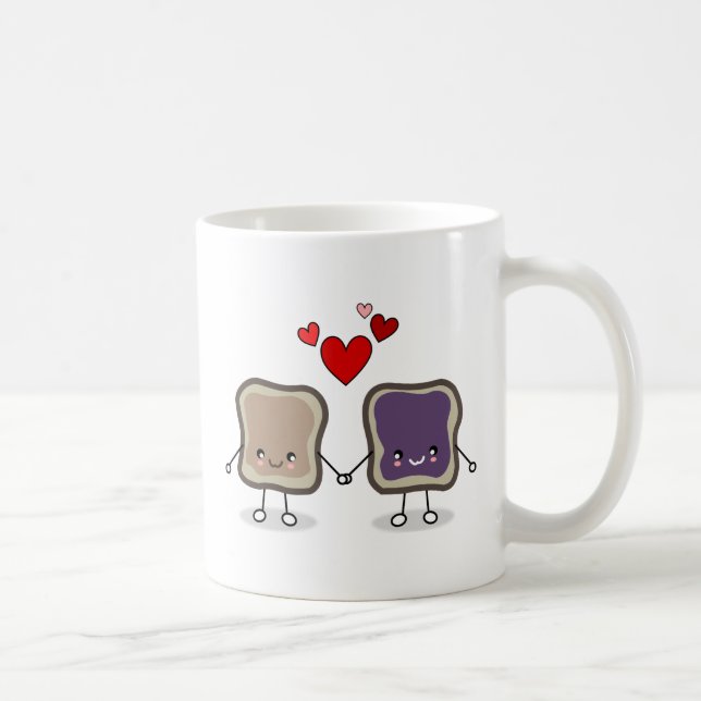 Erdnussbutter und Jelly Kaffeetasse (Rechts)