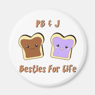 Erdnussbutter und Jelly Magnet