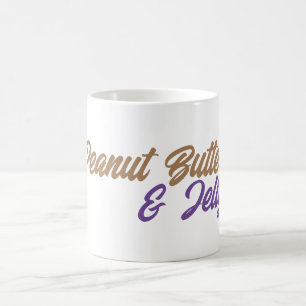 Erdnussbutter und Jelly-Tasse Kaffeetasse