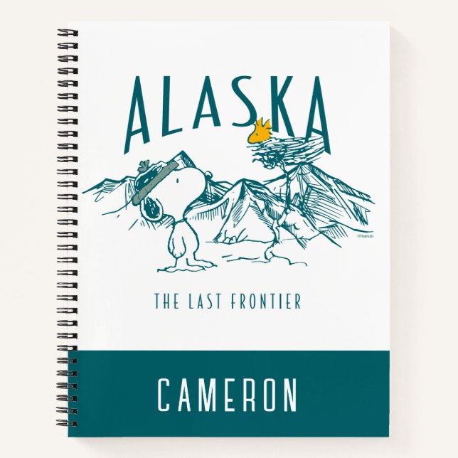 Erdnüsse | Alaska die letzte Grenze Notizbuch (Vorderseite)