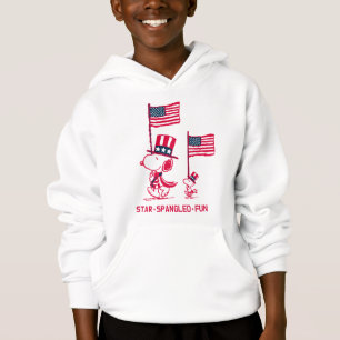 Erdnüsse American Summer Old Glory Hoodie