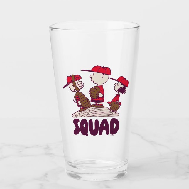 Erdnüsse | Baseball Squad Glas (Vorderseite)