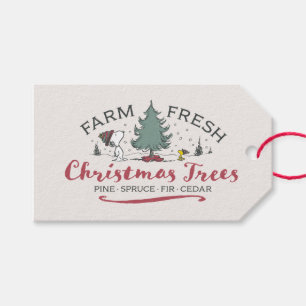Erdnüsse   Bauernhof Frische Weihnachtsbaumen Geschenkanhänger