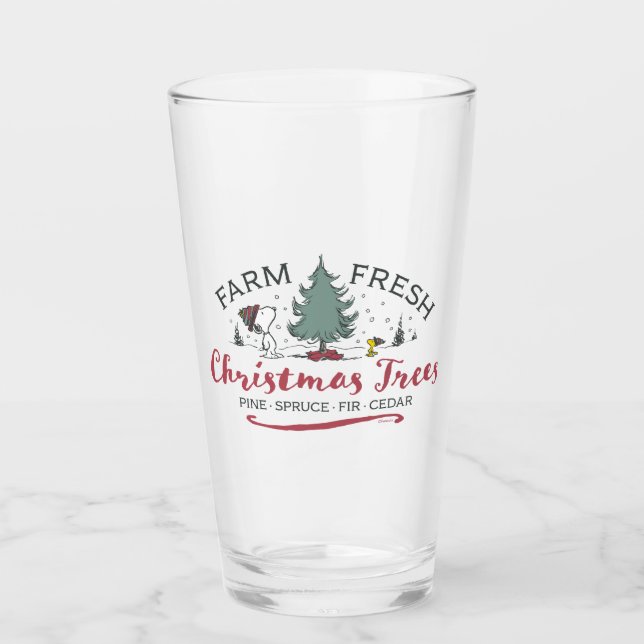 Erdnüsse | Bauernhof Frische Weihnachtsbaumen Glas (Vorderseite)