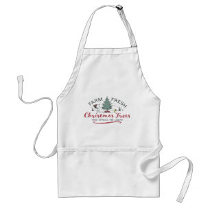 Erdnüsse   Bauernhof Frische Weihnachtsbaumen Schürze