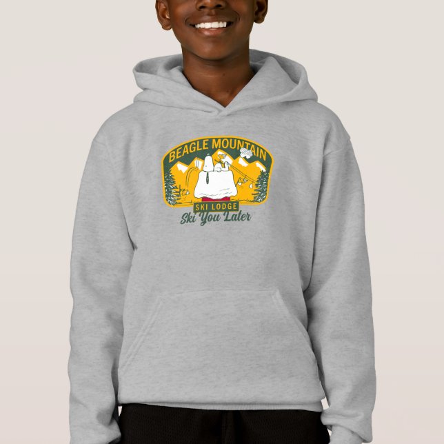 Erdnüsse | Beagle Skilodge Hoodie (Vorderseite)