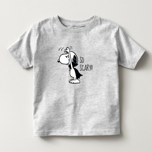 Erdnüsse | Beängstigend Vampire Snoopy Kleinkind T-shirt (Vorderseite)