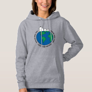 Erdnüsse Behalt es sauber Behalte es grün Hoodie