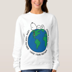 Erdnüsse Behalt es sauber Behalte es grün Sweatshirt