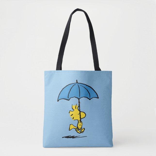 Erdnüsse | Blauer Waldstock Tasche (Vorderseite)