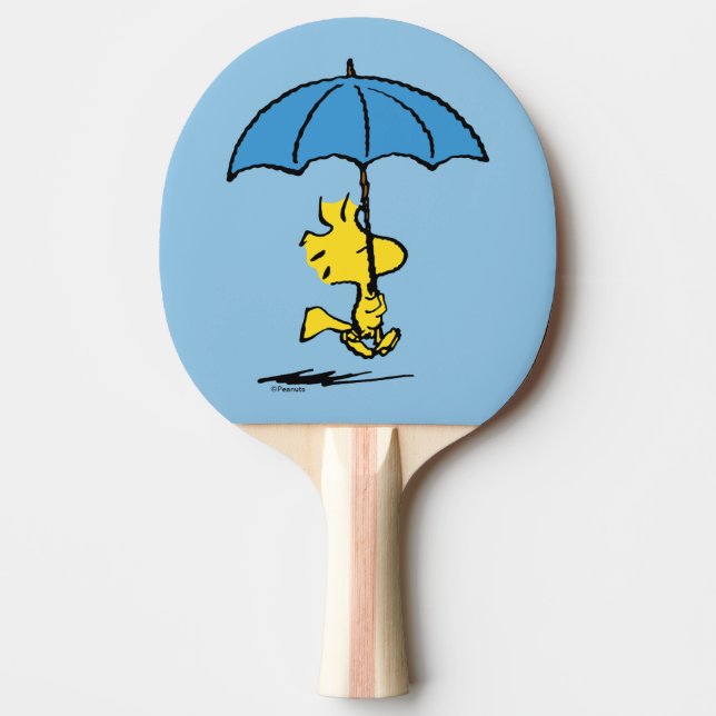 Erdnüsse | Blauer Waldstock Tischtennis Schläger (Vorderseite)