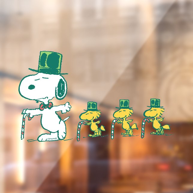 Erdnüsse | Candy Cane Süssen Fensteraufkleber (Blatt 2)