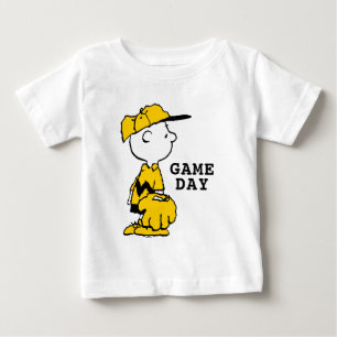 Erdnüsse   Charlie Brown Baseball Game Baby T-shirt