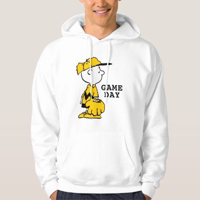 Erdnüsse | Charlie Brown Baseball Game Hoodie (Vorderseite)