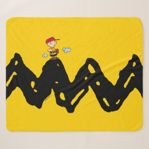 Erdnüsse   Charlie Brown Baseball Sherpadecke