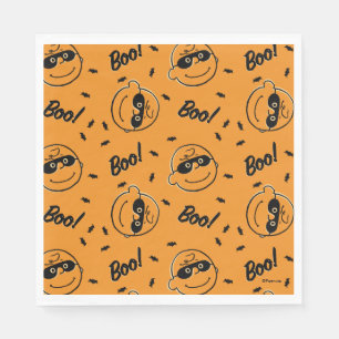 Erdnüsse   Charlie Brown Boo! Muster Serviette