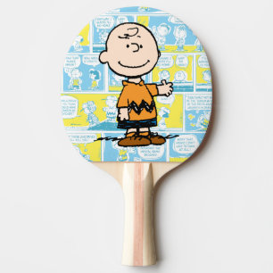 Erdnüsse   Charlie Brown Comic Pattern Tischtennis Schläger